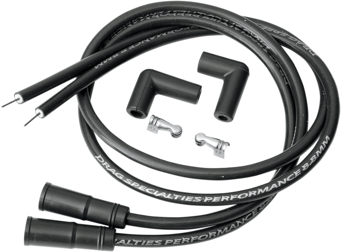 2104-0247 - DRAG SPECIALTIES 8.8 mm Plug Wires - Universal Twin Cam SPW18-DS