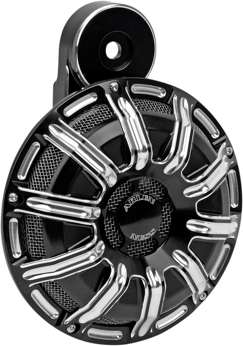 2107-0200 - ARLEN NESS Custom Horn - 10 Gauge - Black - Universal 70-250