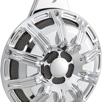 2107-0201 - ARLEN NESS Custom Horn - 10 Gauge - Chrome - Universal 70-251