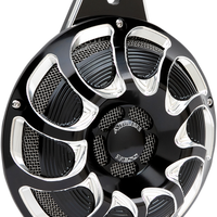 2107-0286 - ARLEN NESS Custom Horn - Drift - Black 70-252