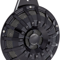 2107-0300 - ARLEN NESS Custom Horn - 15 Spoke - Black - Big Twin 70-260