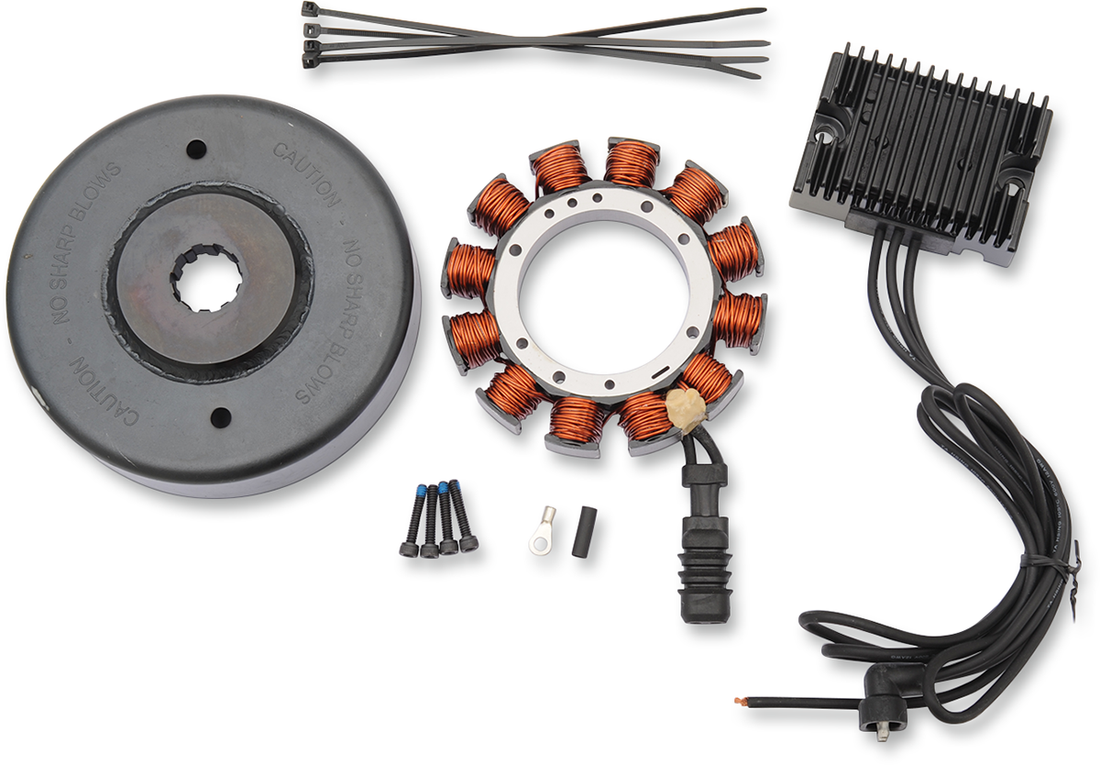 2112-1204 - DRAG SPECIALTIES 32A Charging Kit - Black Regulator 32A-1B