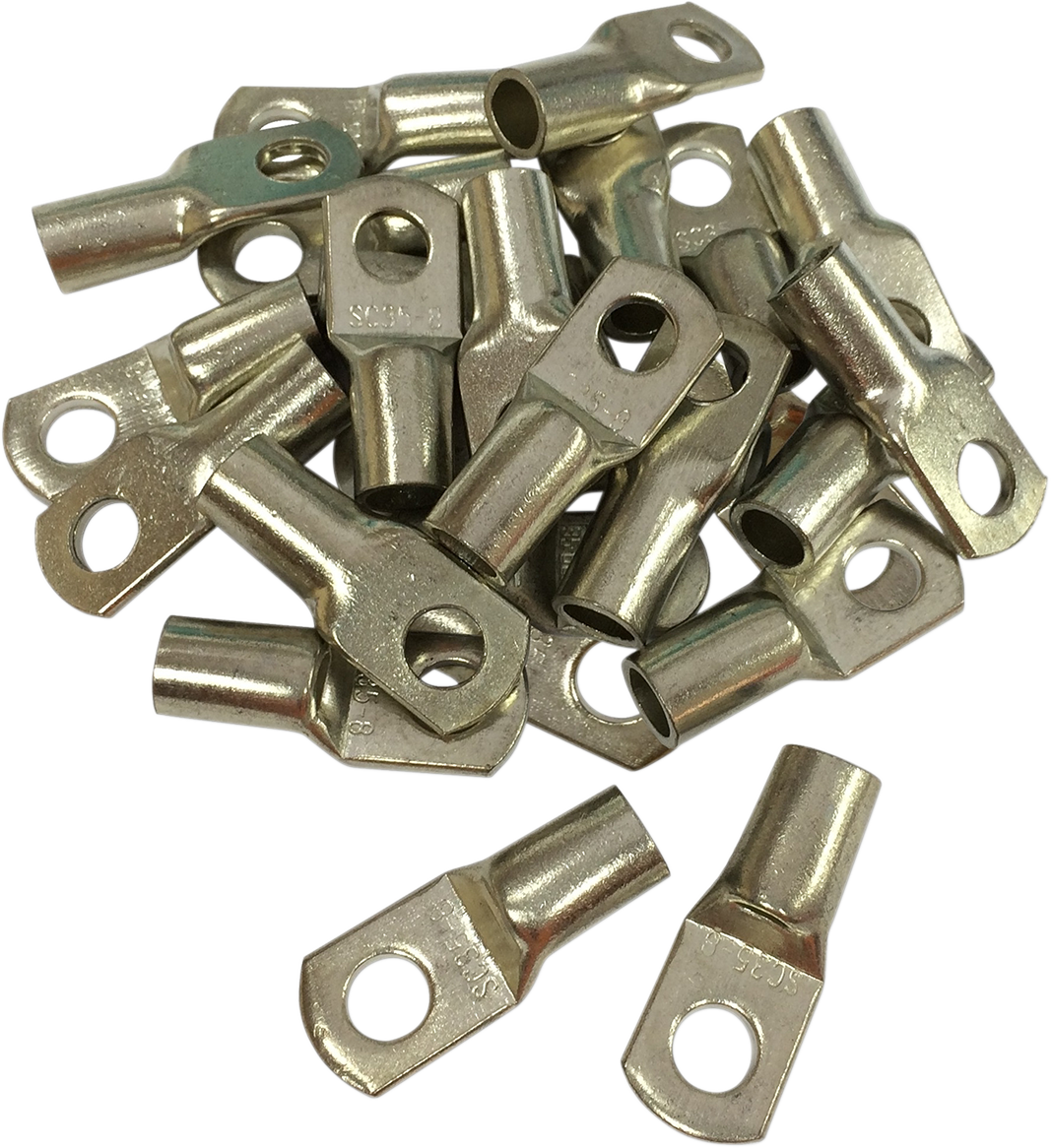 2113-0676 - DRAG SPECIALTIES Battery Terminals - 5/16" - 25PK E25-0092K2
