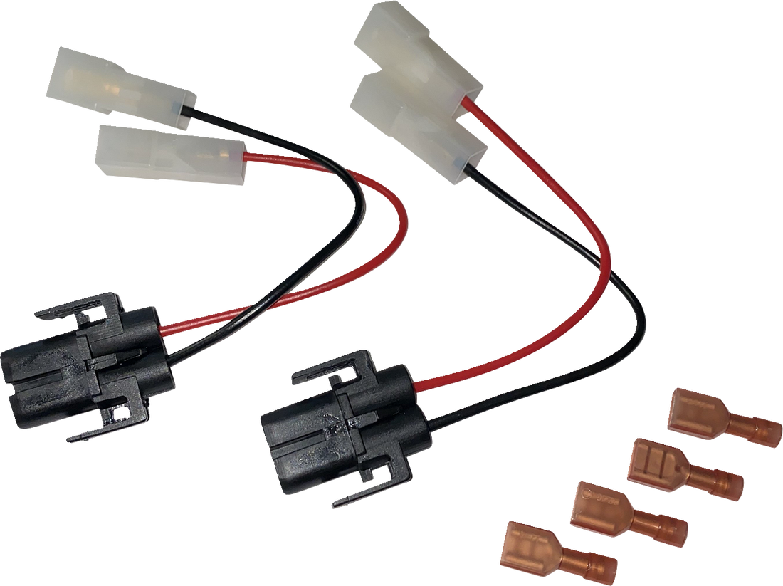 2120-0647 - CUSTOM DYNAMICS Headlight Adapter -  FLHT/X/TG H4-TOUR-ADPT