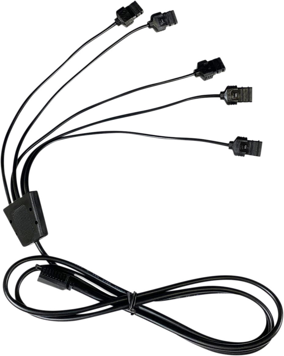 2120-1102 - CUSTOM DYNAMICS Wire Extension - 44" - 5-Way Splitter PG-EXT-44