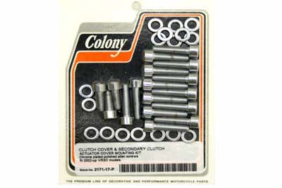 2171-17-P - Clutch Cover Mount Kit Chrome by Colony