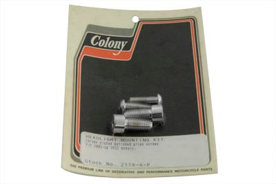 2178-4-P - Headlamp Mount Kit Polished by Colony