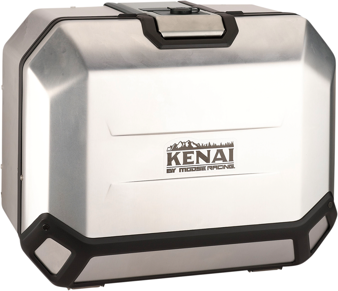 MOOSE RACING Kenai Case - 47 liter - Left - Silver D0TR47100LKM