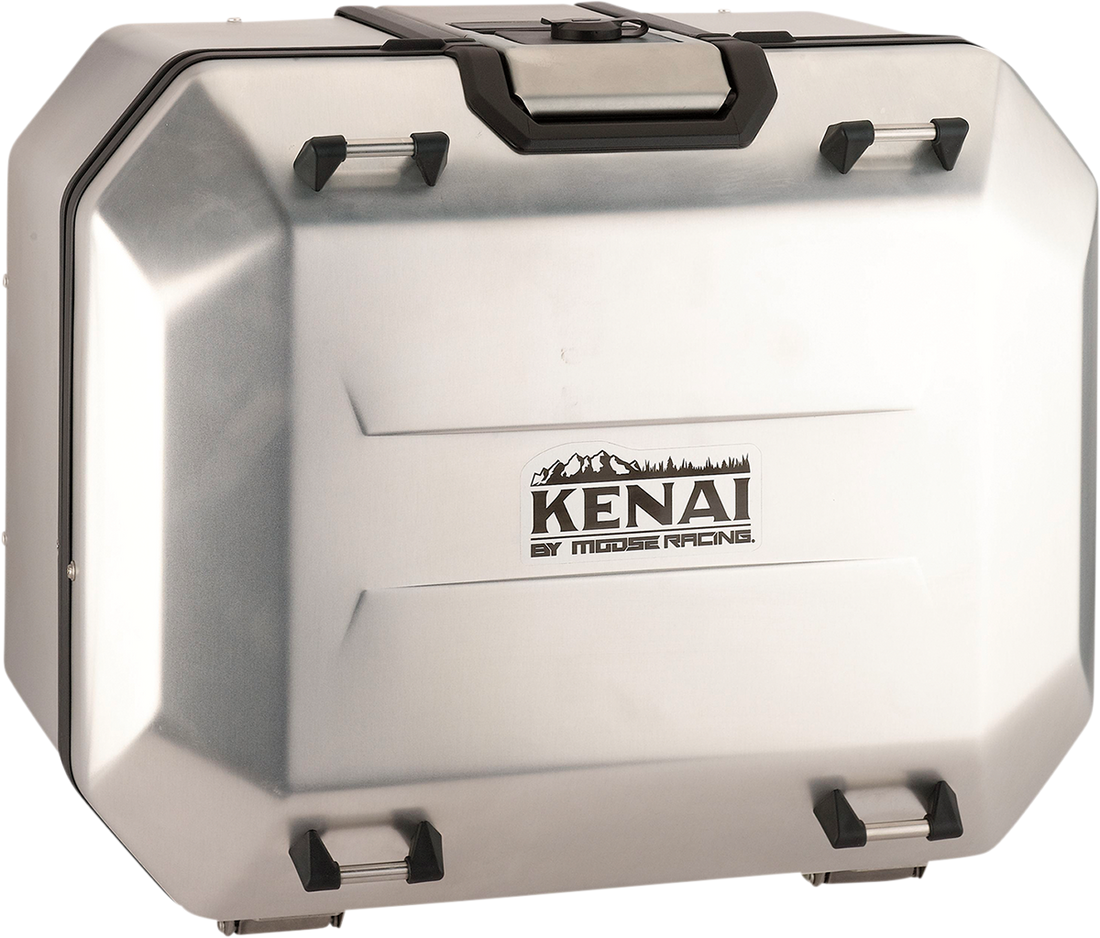 MOOSE RACING Kenai Top Case - 37 Liter - Silver D0TR37100KM