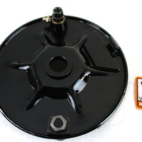 22-0041 - Rear Mechanical Brake Backing Plate Kit Black by V-Twin