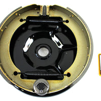 22-0041 - Rear Mechanical Brake Backing Plate Kit Black by V-Twin