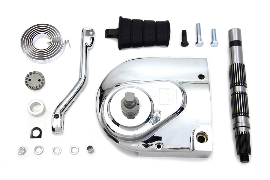 22-0218 - Kick Starter Conversion Kit Chrome by V-Twin