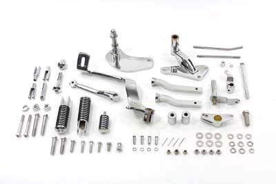 22-0396 - Chrome Forward Control Kit by V-Twin