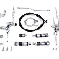22-0406 - Partial Forward Control Kit Chrome by V-Twin