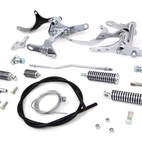22-0406 - Partial Forward Control Kit Chrome by V-Twin