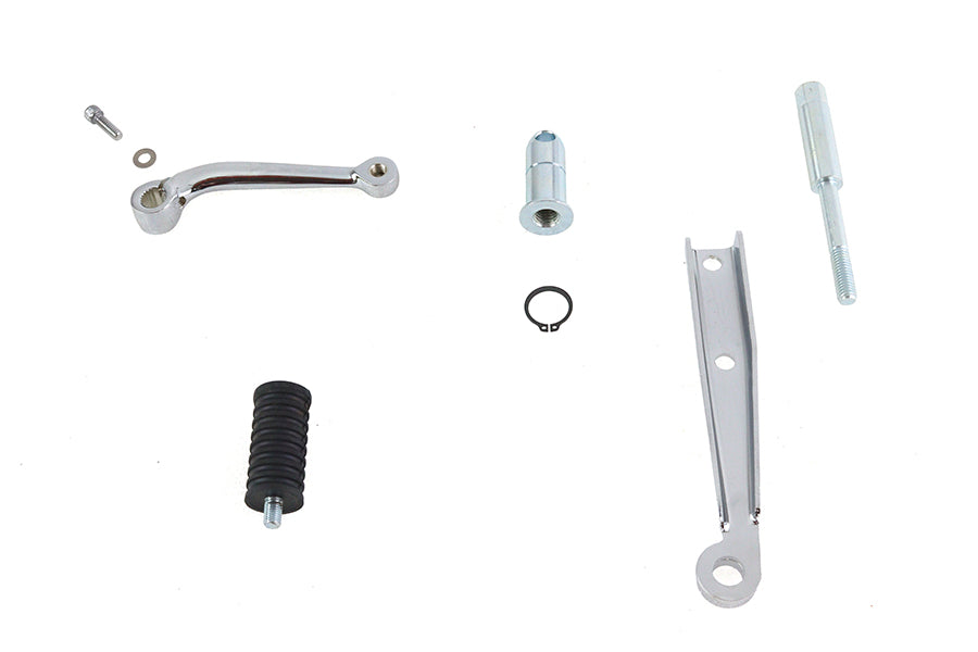 22-0408 - XL Stock Mid Control Kit with Polished Brake Pedal by V-Twin