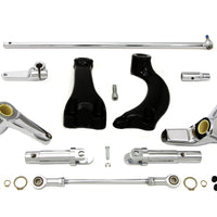 22-0456 - Chrome Forward Control Kit with Pegs by V-Twin