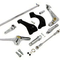 22-0456 - Chrome Forward Control Kit with Pegs by V-Twin