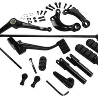 22-0457 - Black Forward Control Kit With Pegs by V-Twin