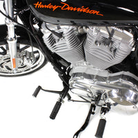 22-0457 - Black Forward Control Kit With Pegs by V-Twin