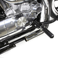 22-0457 - Black Forward Control Kit With Pegs by V-Twin