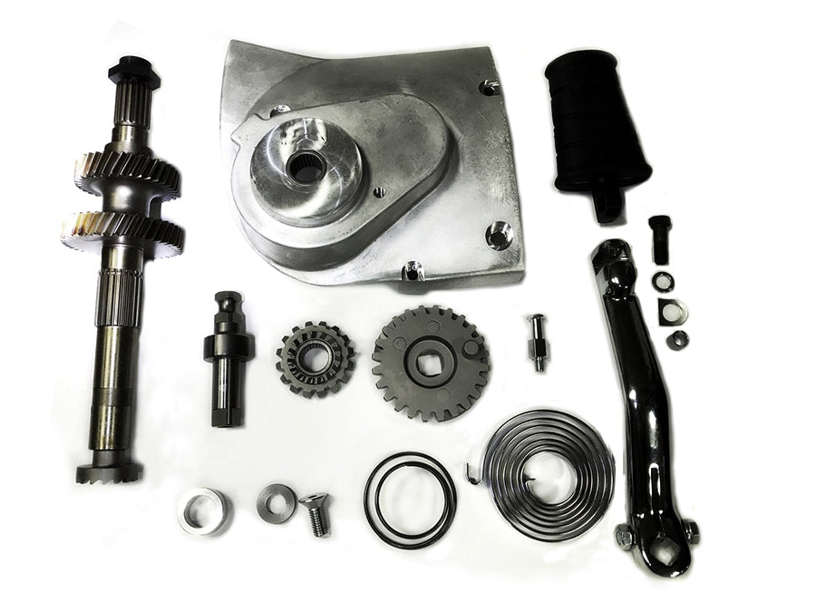 22-0458 - Kick Starter Conversion Kit Alloy Finish by V-Twin