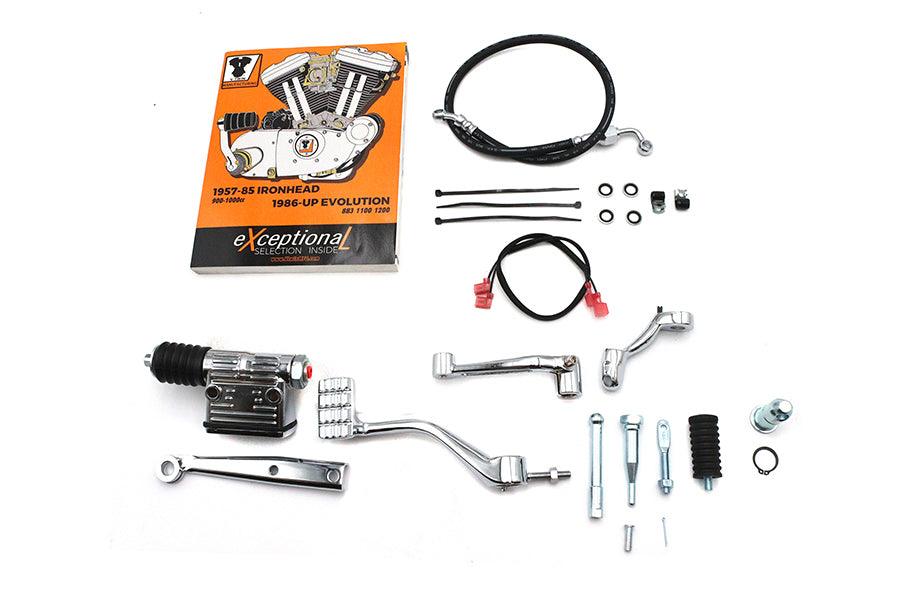 22-0460 - XL Stock Mid Control Kit Chrome by V-Twin