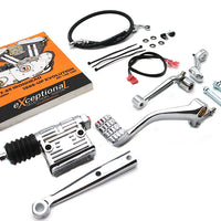 22-0460 - XL Stock Mid Control Kit Chrome by V-Twin