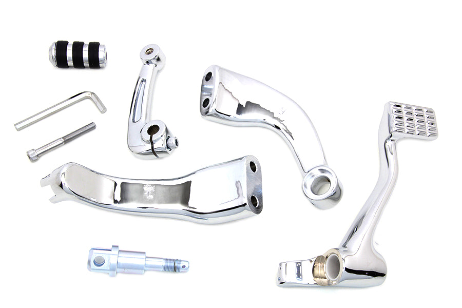 22-0461 - XL Stock Mid Control Kit Chrome by V-Twin