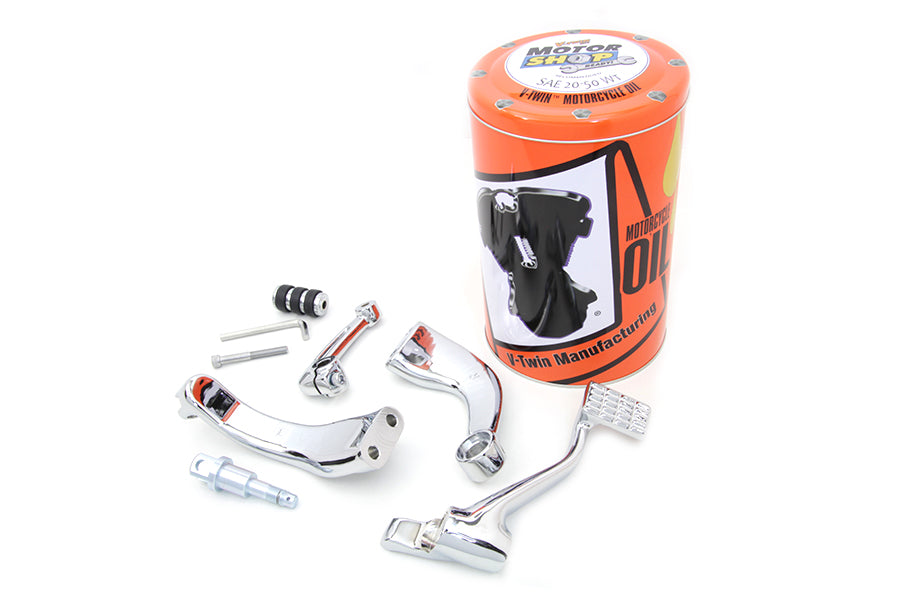 22-0461 - XL Stock Mid Control Kit Chrome by V-Twin