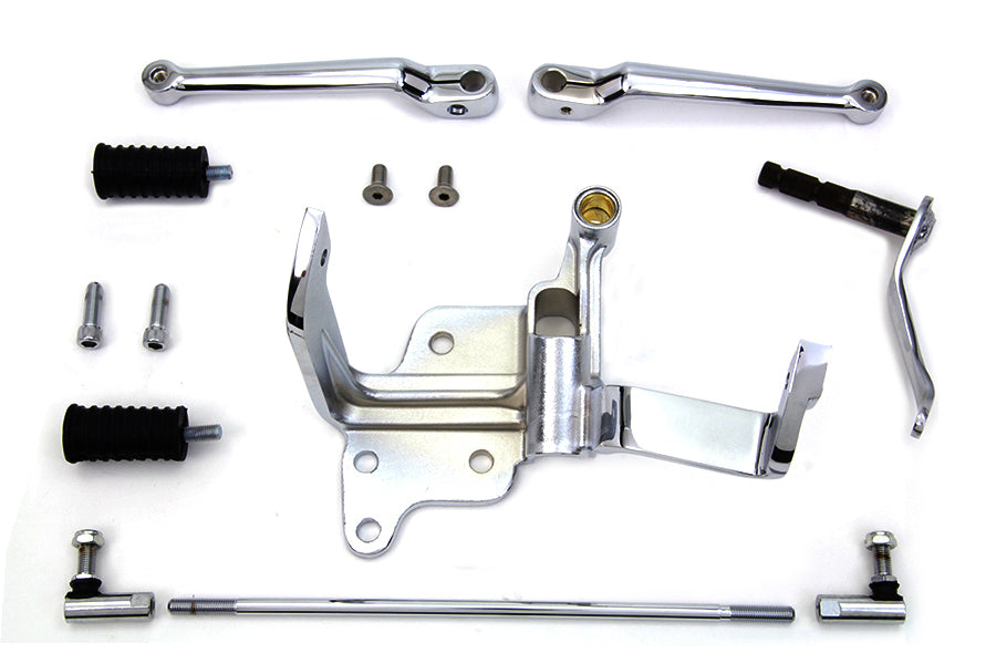 22-0521 - FLST Shifter Control Kit Chrome by V-Twin