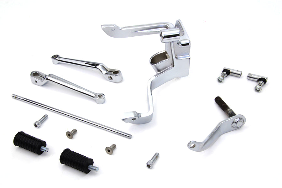 22-0521 - FLST Shifter Control Kit Chrome by V-Twin