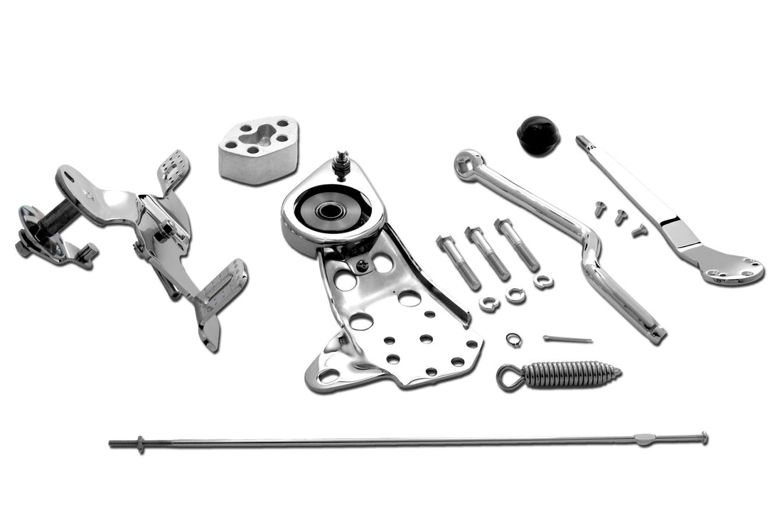 22-0590 - Jockey Shifter Control Kit Chrome by V-Twin