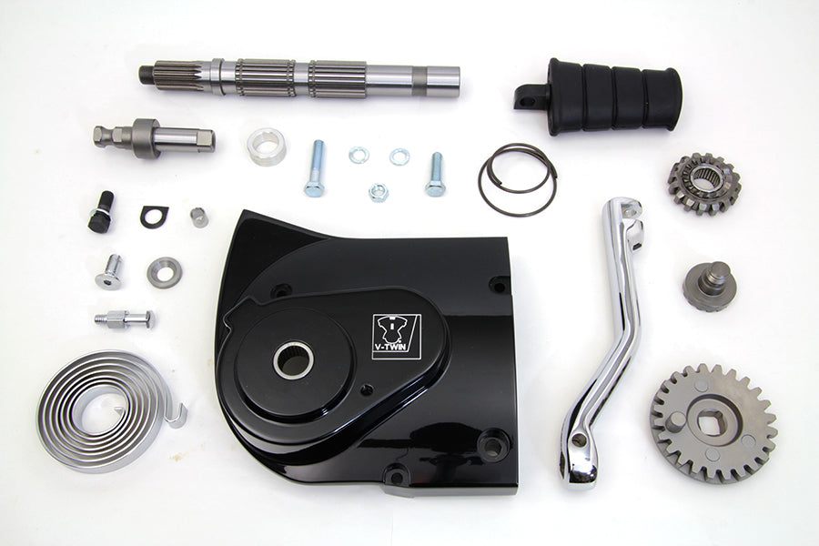 22-0591 - Kick Starter Conversion Kit Black by V-Twin