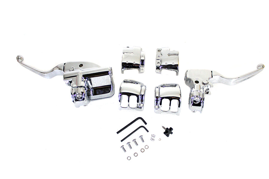 22-0600 - Handlebar Control Kit Chrome by V-Twin