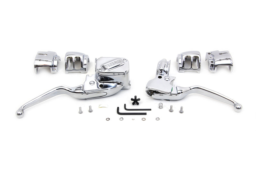 22-0602 - Handlebar Control Kit Chrome by V-Twin