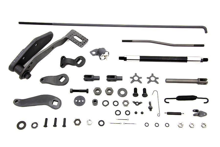 22-0668 - Parkerized Brake Control Kit Mechanical by V-Twin