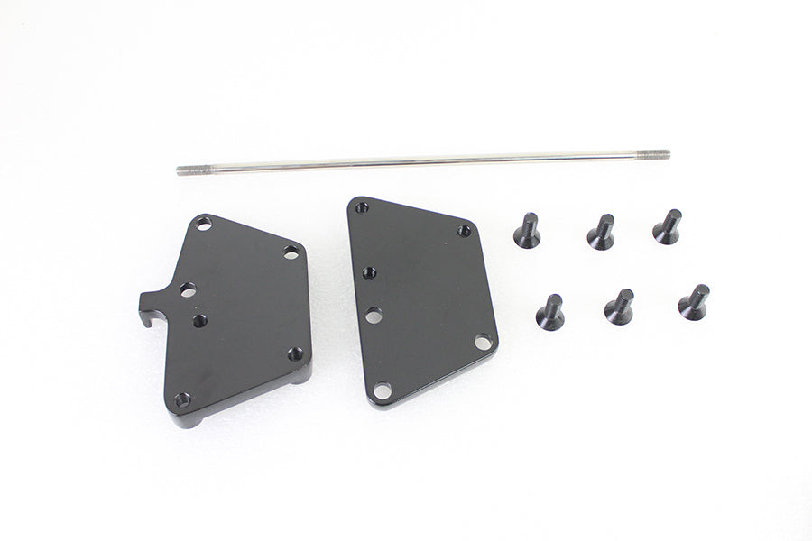 22-0677 - Extended Forward Control Kit Black by V-Twin