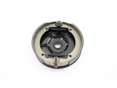 22-0709 - Rear Mechanical Brake Backing Plate Kit Black by V-Twin