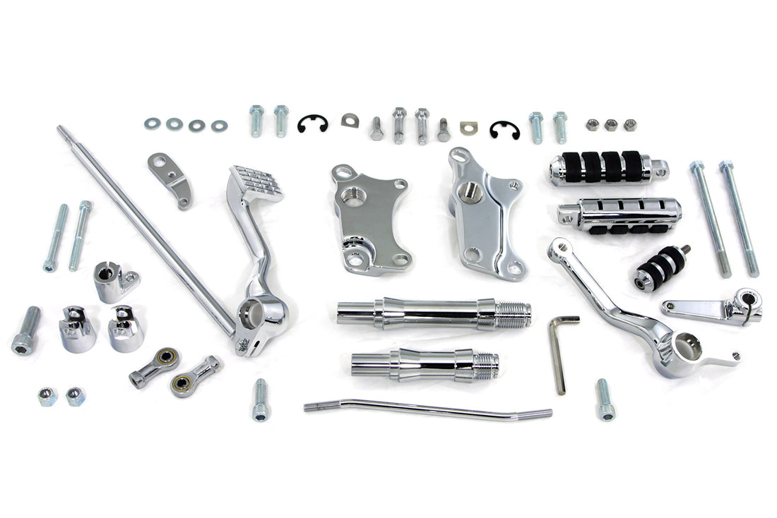 22-0719 - Forward Control Kit Chrome by V-Twin