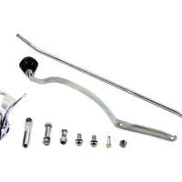 22-0722 - Chrome Tank Hand Shifter Control Kit by V-Twin