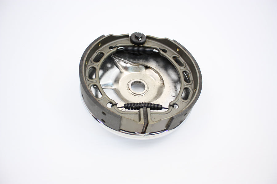 22-0745 - Rear Mechanical Brake Backing Plate Kit Chrome by V-Twin