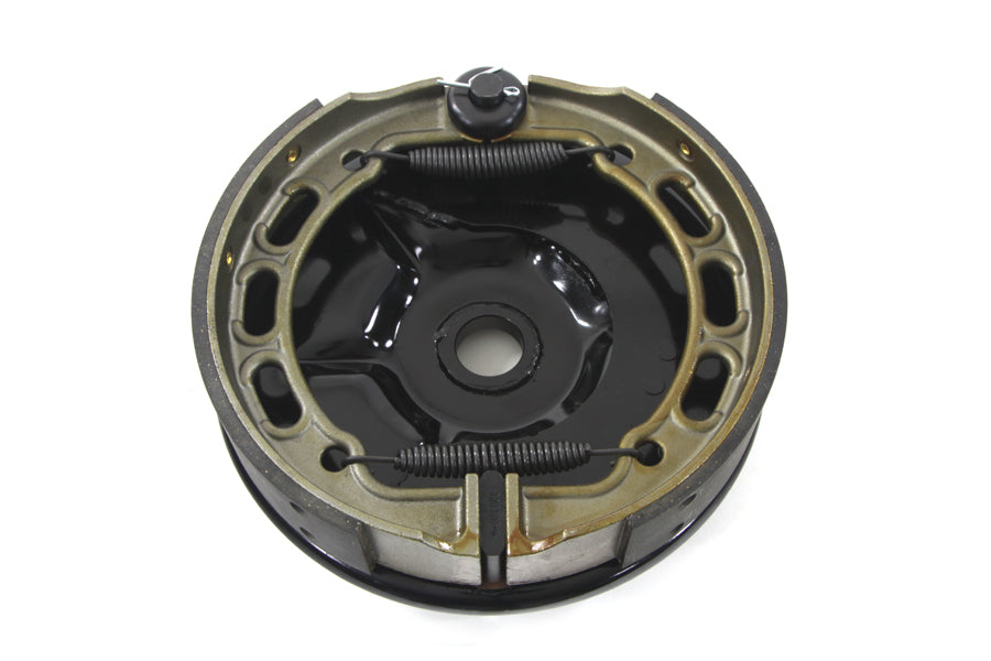 22-0746 - Rear Mechanical Brake Backing Plate Kit Black by V-Twin