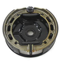 22-0746 - Rear Mechanical Brake Backing Plate Kit Black by V-Twin