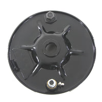 22-0746 - Rear Mechanical Brake Backing Plate Kit Black by V-Twin