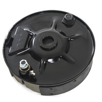 22-0746 - Rear Mechanical Brake Backing Plate Kit Black by V-Twin