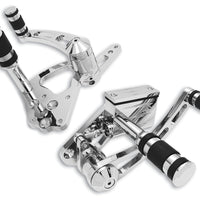 22-0760 - Billet Forward Control Kit Chrome by V-Twin