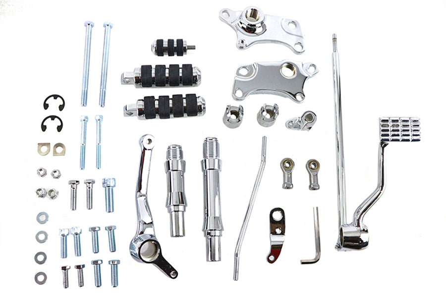 22-0766 - Forward Control Kit Chrome by V-Twin