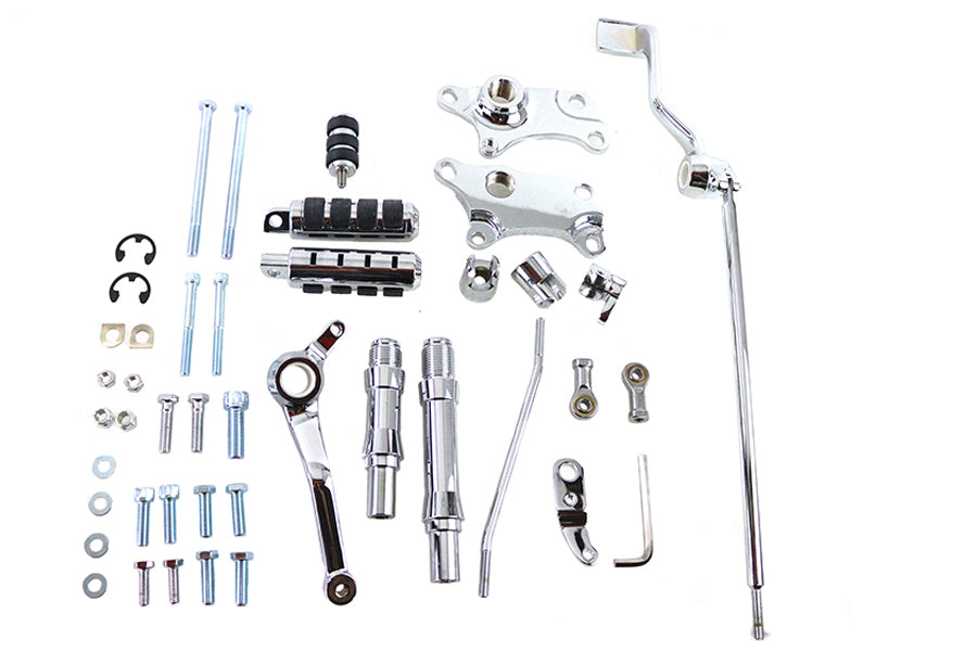 22-0766 - Forward Control Kit Chrome by V-Twin