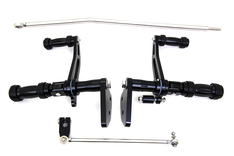 22-0778 - Billet Forward Control Kit Black by V-Twin